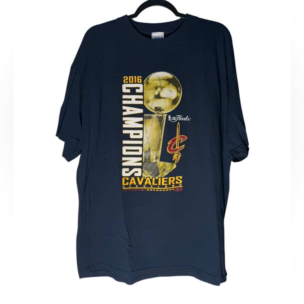 2016 Cleveland Cavaliers NBA Champions Doublesided T Shirt Men’s 2XL